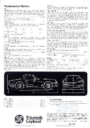 Triumph- Spitfire 1500 (Rückseite)